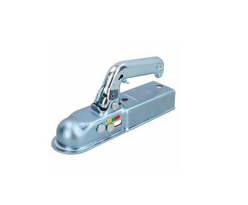 [[KMW] 750HITCH] Universal Unbraked Pressed Steel Ball Hitch Coupling (50mm)