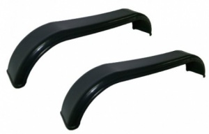 [[KMW] MUDGUARDTANDUMPAIR] Plastic Tandum Mudguards - Pair